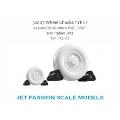 1/32 RAF/RSAF/Italian AF Wheel Chocks Type I