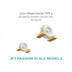 1/32 German AF Wheel Chocks Type III