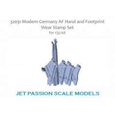 1/32 Modern German Hand & Footprint Wear Stamp Set