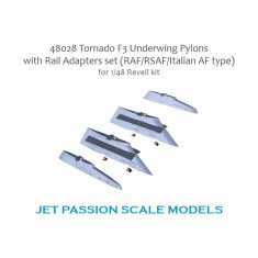 1/48 Tornado F3 Underwing Pylons w/Railadapters for Revell kits