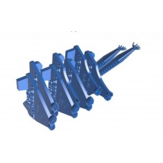 1/48 Modern Italian Hand and Footprint Wear Stamp Set