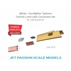 1/48 Eurofighter Typhoon Tranche 3 Conversion Set for Revell kit (2pcs)