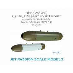 1/48 LAU-5003 CRV7 Rocket Launcher for RAF Harrier GR7/9, RCAF CF-5, CF-18, RNZAF A-4K