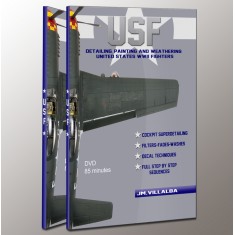 DVD - "USF" Detailing, Painting and Weathering WWII US Fighters(PAL Version)