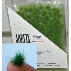 Green Grass Tufts (12mm tall) for 1/12, 1/16, 1/20, 1/24, 1/32, 1/35, 1/48 scales
