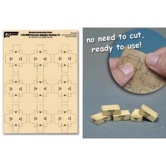 1/35 WWII German Supplies Cartons No.2 for Diorama