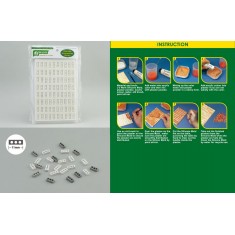 Silicone Mould for Making 1/35 Hollow Bricks (Large)