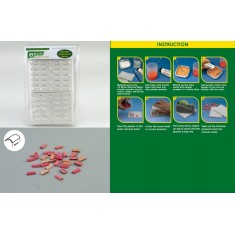 Silicone Mould for Making 1/35 Roof Tiles (Small)