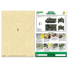 Airbrush CAMO-MASK for 1/35 M113 Camouflage Scheme Vol. 2