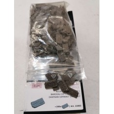 1/24 Wooden Roofing Tile #Brown (200x)