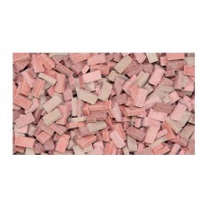 1/35, 1/32 Bricks - Brick-Red Mix (Material: Ceramic) 500pcs