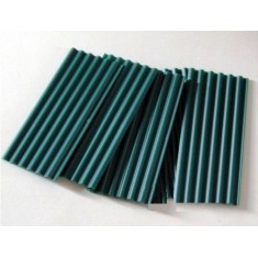 1/35, 1/32 Corrugated Iron Roof Sheeting (6-Wave Plate) - Dark Green (Plastic) 15pcs