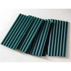 1/35, 1/32 Corrugated Iron Roof Sheeting (6-Wave Plate) - Dark Green (Plastic) 30pcs