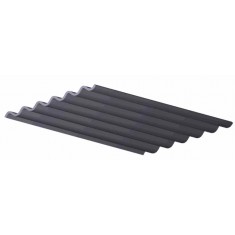 1/35, 1/32 Corrugated Anthracite Roof Sheeting (6-Wave Plate) - Dark Grey (Plastic) 30pcs