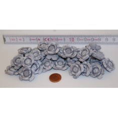 1/32 Red Cabbage Plants (Material: Ceramic) 36pcs