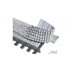 1/32 1/35 Flexyway Track Gaps Cobblestone, 6x