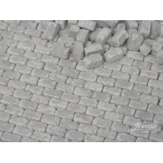 1/32-1/35 Granite Rectangular Pavers 12.0 x 6.6 x 6.6mm (150pcs)