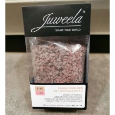 1/45 1/50 Debris of Bricks Brick-Red w/Mortar (150g)