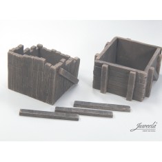 1/45 Railway Buffer Stop Wood (2pcs)