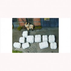 1/45 1/50 Bales Of Raw Material #White (10x)