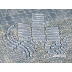 1/45 1/50 Curbs Add on #Curves/Lower Curbs (3 sets)