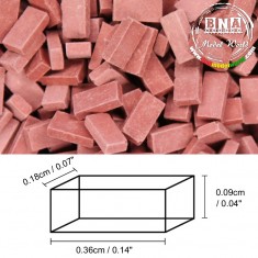 1/72 Bricks - Dark Brick-Red (Material: Ceramic) 5,000pcs