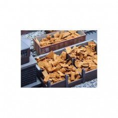 1/87 (HO scale) Metal Scrap Rusty (30g)