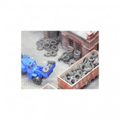 1/87 (HO scale) Old Tyres Truck (60g)