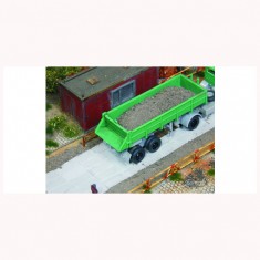 1/87 (HO scale) Concrete Street Plate Half 140x)