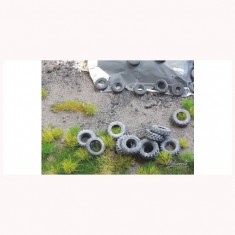 1/87 (HO scale) Old Tractor Tyres (10g)
