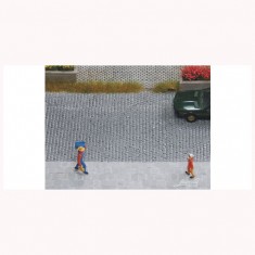 1/87 (HO scale) Walking Plates 40x40 (Light Grey 870x)