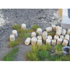 1/87 Old Wooden Barrels - Light (44pcs)