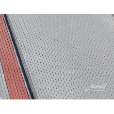 1/87 FLEXYWAY Concrete Paving Stones Street Grey (1pc)
