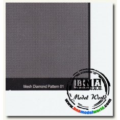Diamond Pattern Mesh A 0.4mm x 0.7mm
