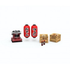 1/24 1960-70's Accessory Set D: Japanese Festival Grocery