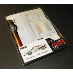 Decals for 1/24 Ferrari F430 Challenge for Fujimi kit -B