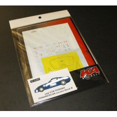 Decals for 1/24 Fujimi Ferrari 599 GTB FIORANO PANAMERICAN 20000 B