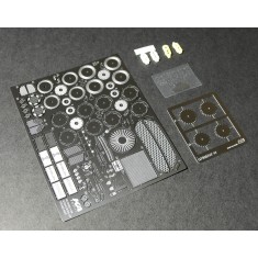 Detail-up Etched Parts for 1/24 Ford Shelby Mustang GT500 for Revell kit