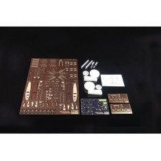 1/48 F4U-1D Corsair Detail-up Parts for Tamiya kit (Resin+PE+Metal parts + Decals)