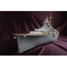 1/200 German Battleship Bismarck Wooden Deck Set (Value Pack) for Trumpeter kit