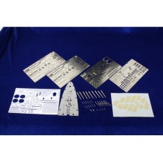 1/350 Italian Navy Battleship RN Roma Deluxe Upgrade Set for Trumpeter kit