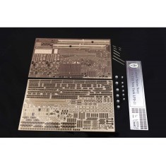 1/350 LPD-21 New York Detail-up Parts for Trumpeter kit (Photo-Etched + Metal parts)