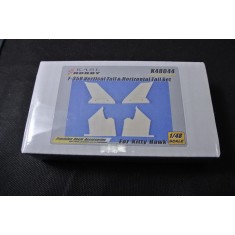 1/48 F-35A/B Lightning II Vertical Tail & Horizontal Tail Set for Kitty Hawk kits