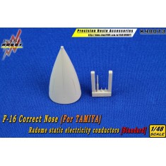 1/48 F-16 Correct Nose Static Electricity Conductors [Standard] for Tamiya kits