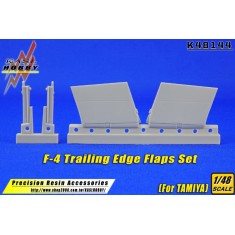 1/48 McDonnell Douglas F-4 Phantom II Trailing Edge Flaps Set for Tamiya kits