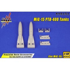 1/48 Mikoyan-Gurevich MiG-15 PTB-400 Tanks for Bronco/Tamiya/Trumpeter kits