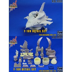 Egg Plane F-16V Detail Set for Hasegawa kit