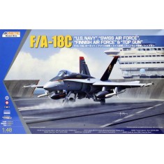 1/48 McDonnell-Douglas F/A-18C Hornet:US Navy,Swiss Air Force,Finnish Air Force & Top Gun