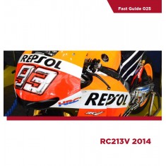 Fast Guide Vol.025 - Honda RC213V 2014 (32 A5 size pages) Reference Book
