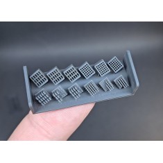 1/32 F-16 Chaff/Flare Dispensers for Tamiya kit (dimensions 5.4x4.3mm)